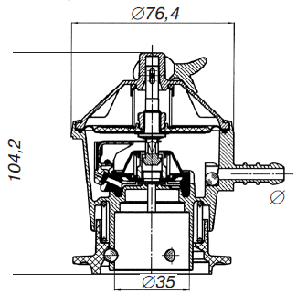 Регулятор давления газа A235